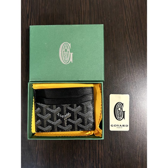 Goyard Bags Black Goyard Card Holder Poshmark